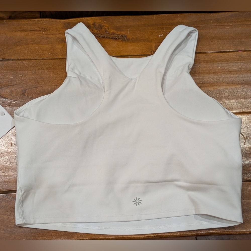 Athleta White Sports Bra - Picture 3 of 16